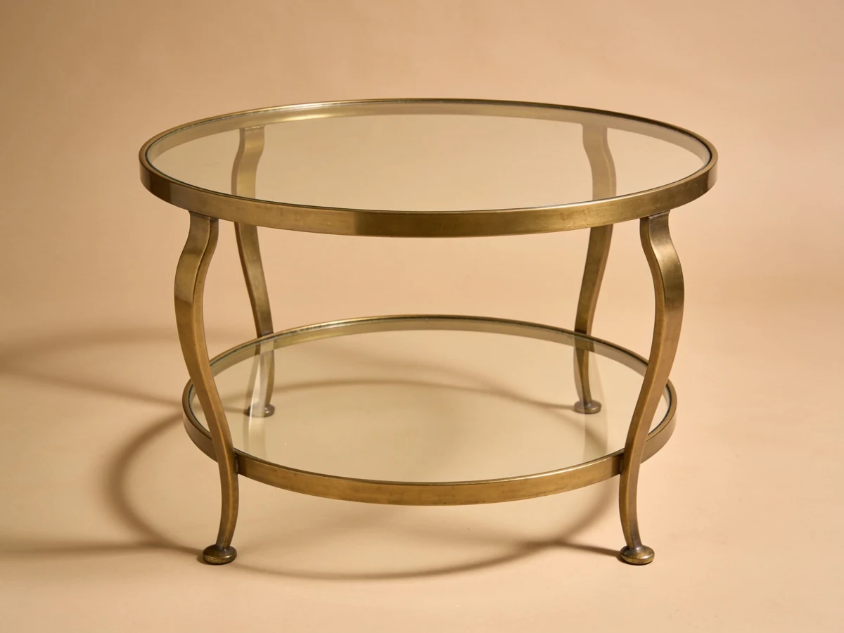 Glasring Couchtisch